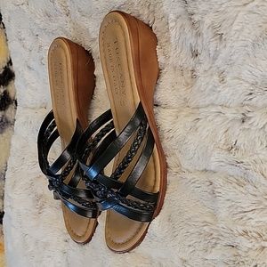 Size 8 Tuscany Black Sandals